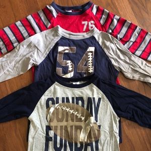 Boy’s Set of 3 Sports Football 🏈 Shirts
